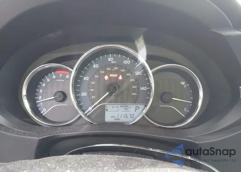 2016 Toyota Corolla Le z USA, uszkodzony, nr VIN 2T1BURHE3GC572729